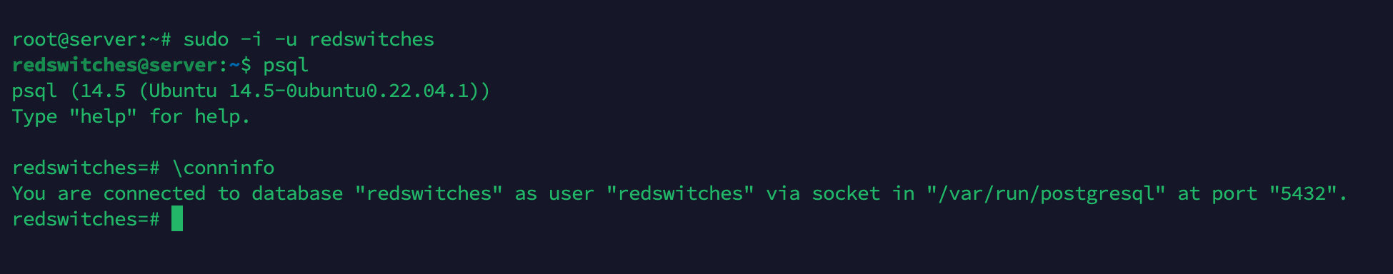 postgres check current connections