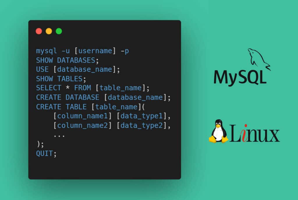 mysql select database