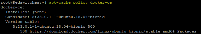 add cache policy docker to install Docker on ubuntu