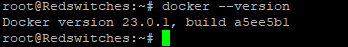 Check the version after installing Docker on ubuntu