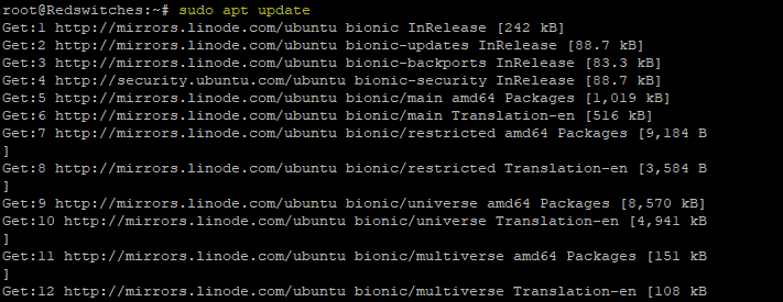 Update the system to install Docker on ubuntu