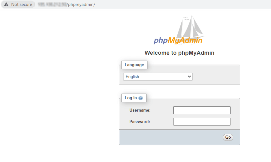 Access phpMyAdmin in the Browser