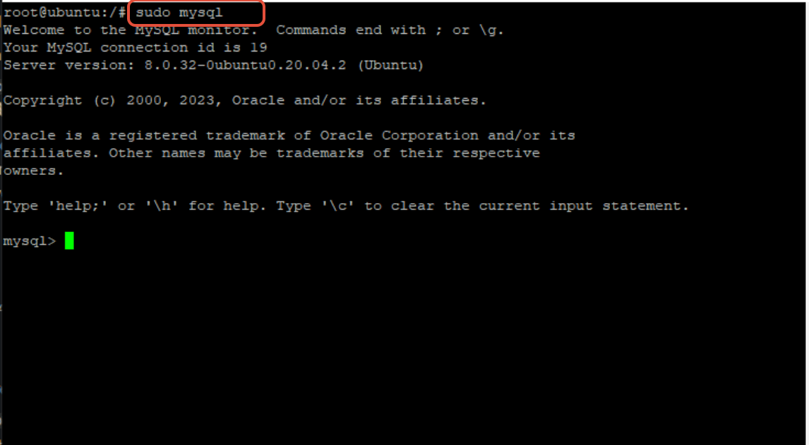 Access phpMyAdmin in Ubuntu Terminal