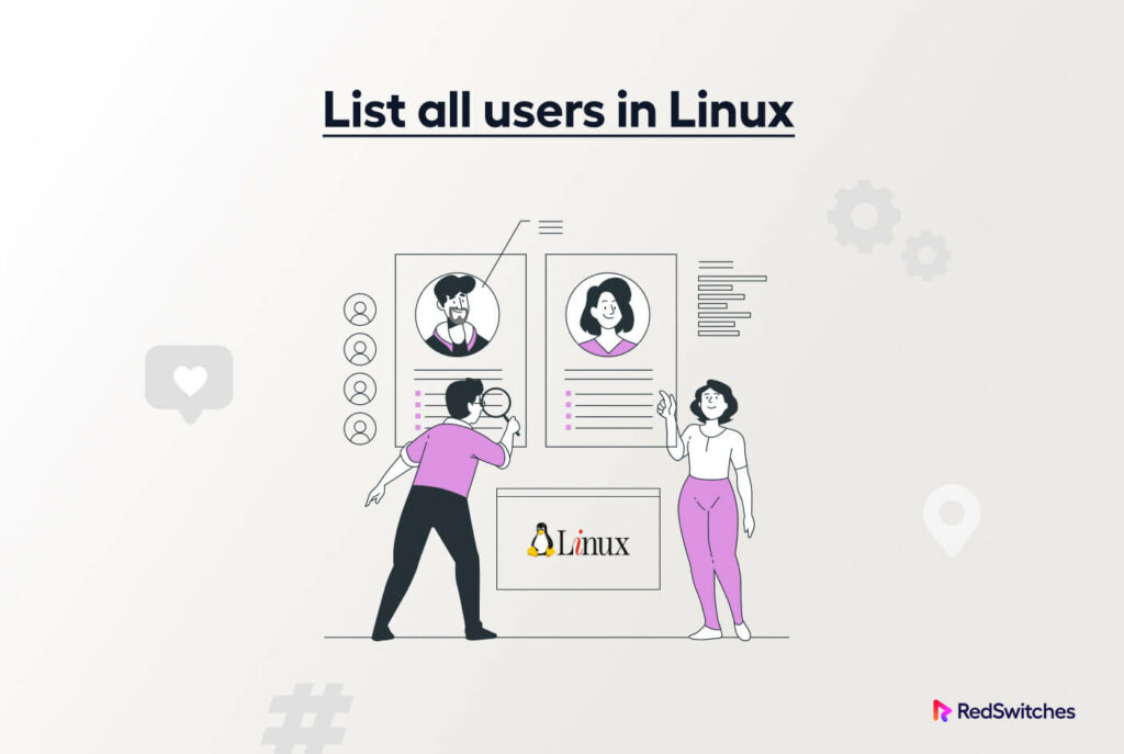 linux list users