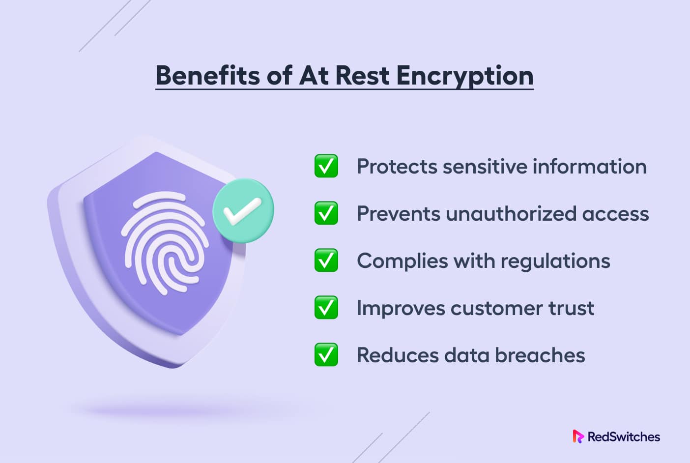 Benefits of At Rest Encryption