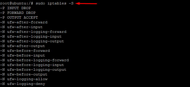 Delete a Specific iptables Rule