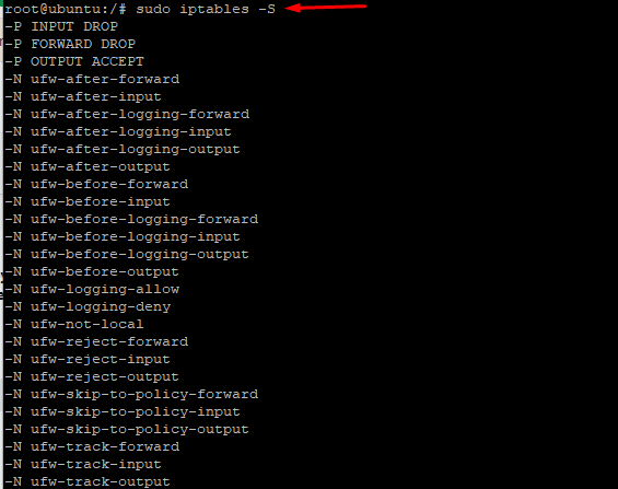 List iptables Rules Based on User Specifications