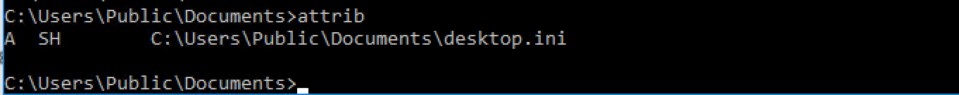 user public document attrib