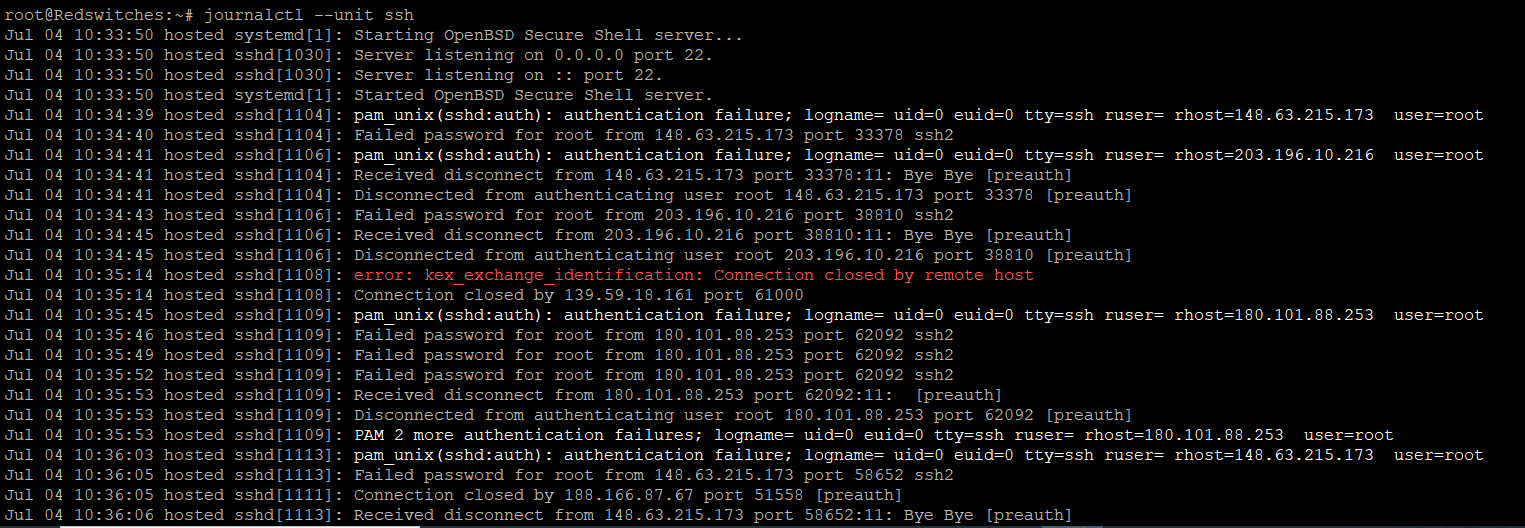 Filtering Logs by Unit in journalctl