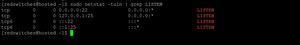 netstat connection check