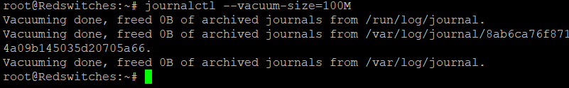 Clear Journal Logs in journalctl