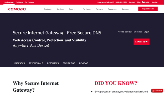 Comodo DNS