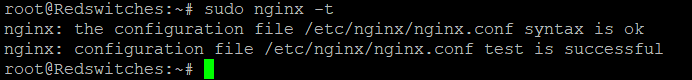 Test Configuration and Restart NGINX Service