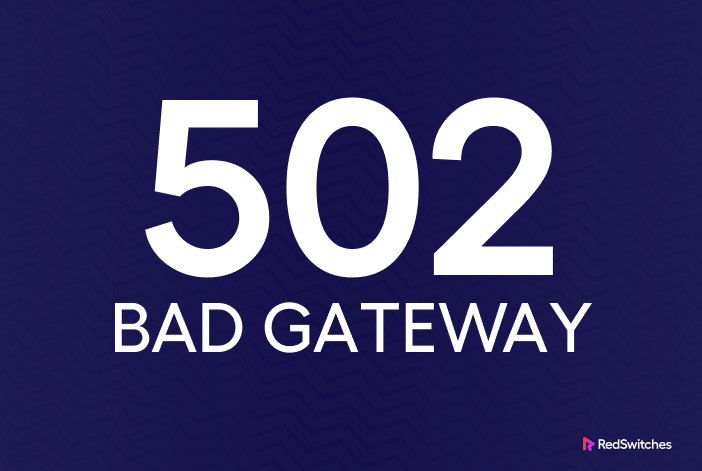 502 bad gateway meaning