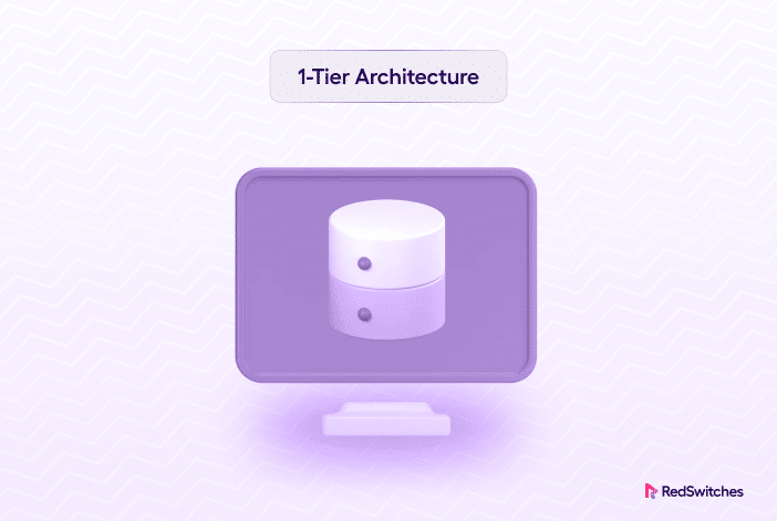 1-Tier client server architecture