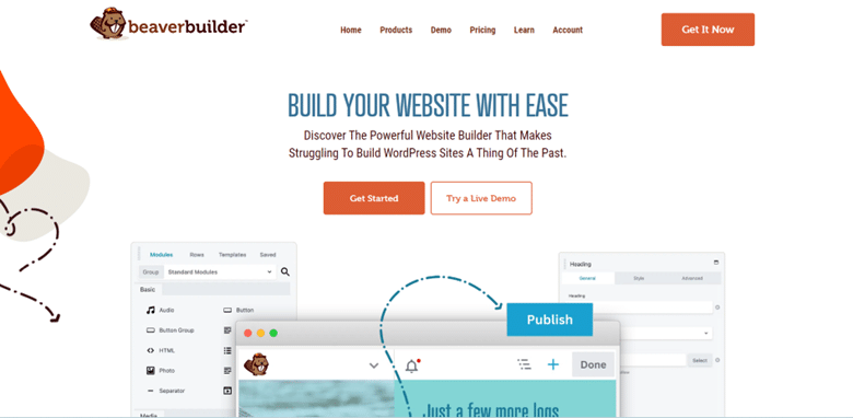 Beaver WordPress Page Builder