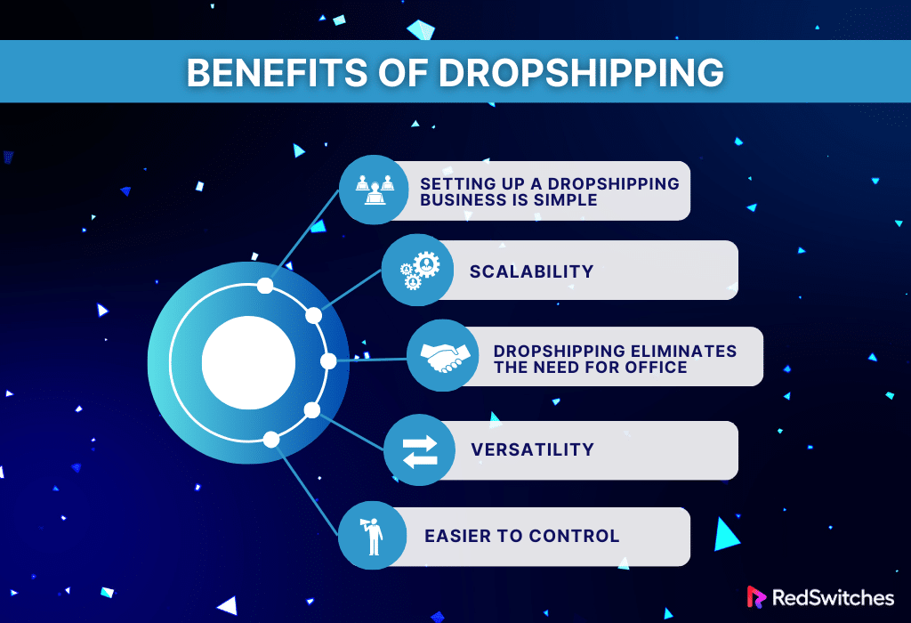 Benefits of Dropshipping 