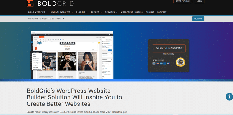 BoldGrid WordPress Page Builder