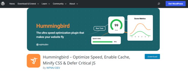 Hummingbird WordPress Cache plugin