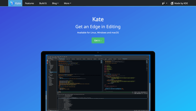 Kate the best linux IDE