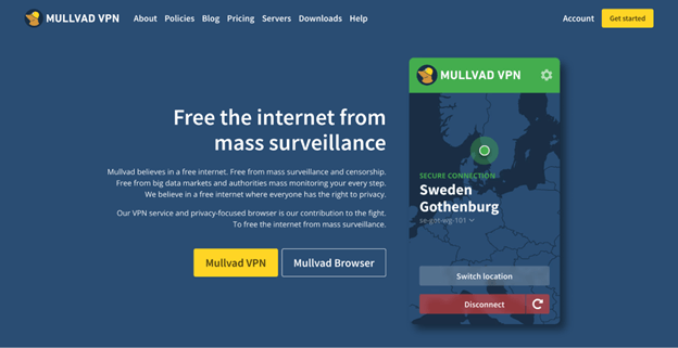 Mullvad vpn