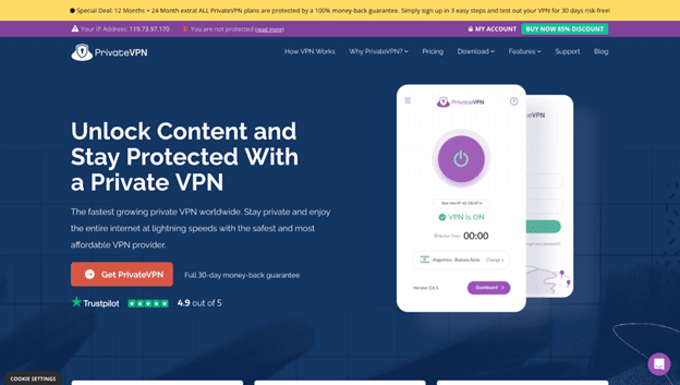 Privatevpn