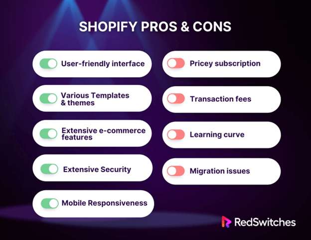Pros and cons of shopify the best website builders with ecommerce
