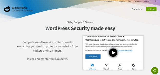 Security Ninja wordpress security plugins
