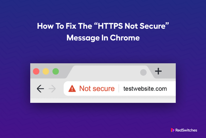 HTTPS NOT SECURE
