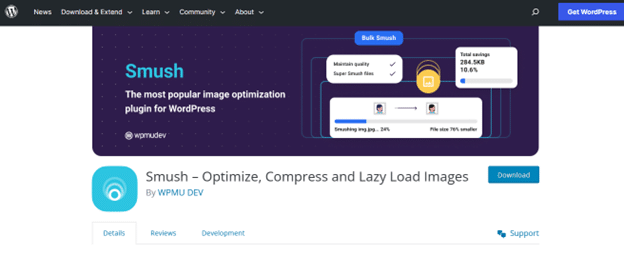 smush plugin