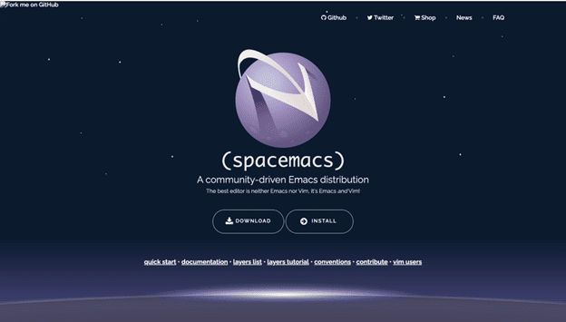 Spacemacs best linux ide