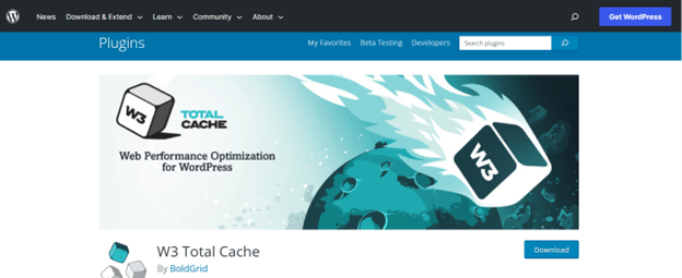 W3 Total WordPress Cache plugin