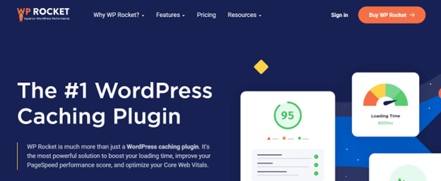 WP Rocket WordPress Cache Plugins