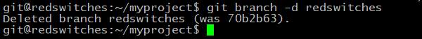 $ git checkout master
