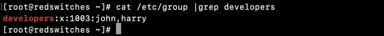 Delete a User from a Group with the vigr Command