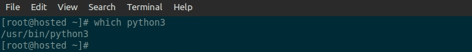 which python3