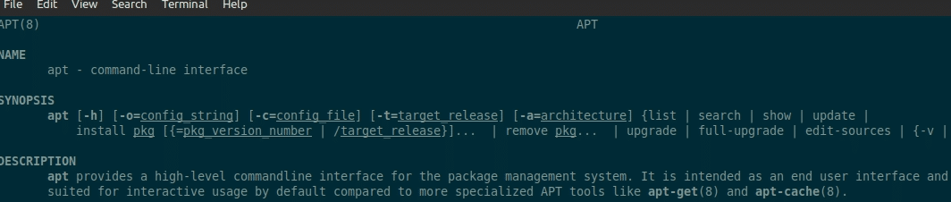 man apt
