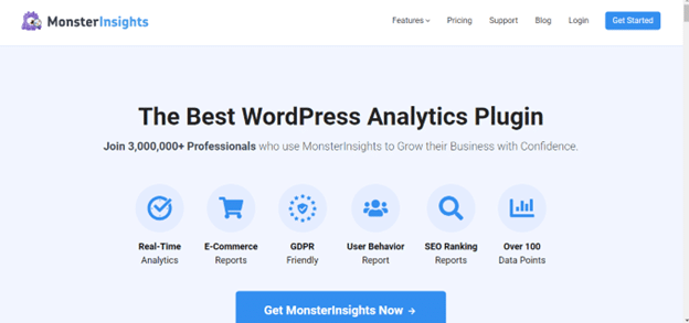 wordpress seo tool monsterinsights