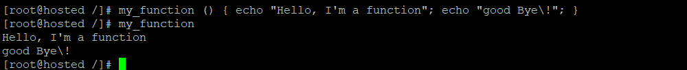my bash function script