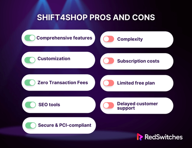 pros and cons of shift4shop the best website builders with ecommerce