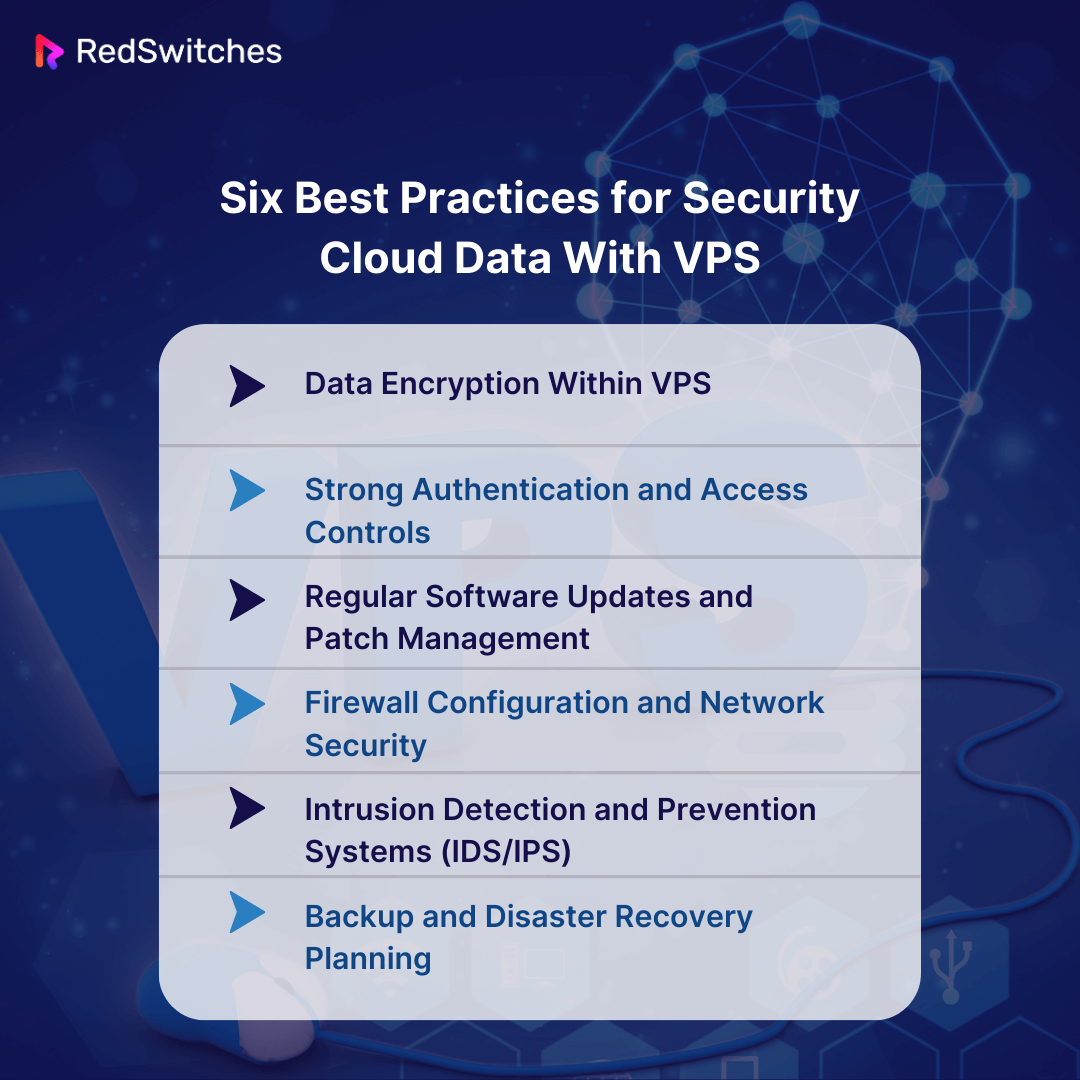 six best practices for security of cloud data with VPS