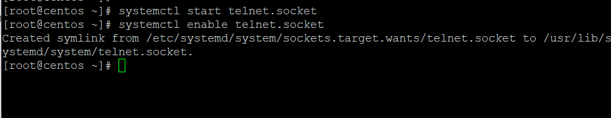 Enable the Telnet Service