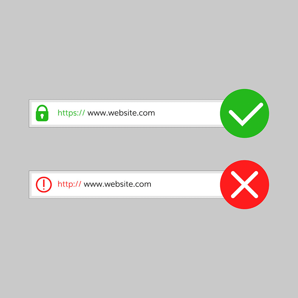 HTTPS NOT SECURE error 