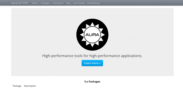 Aura php framework