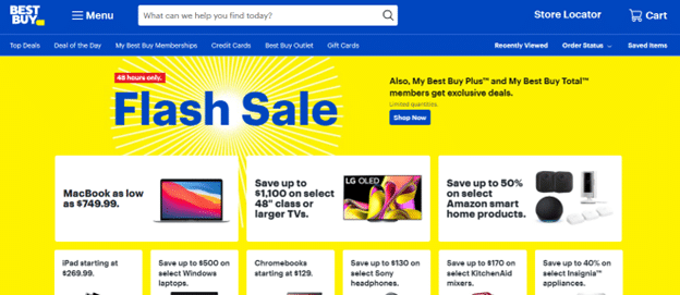 Best Buy best ecommerce website