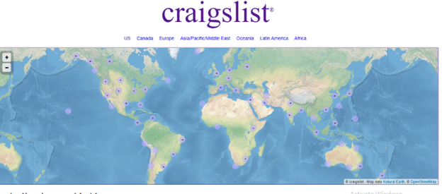 Craigslist best ecommerce website