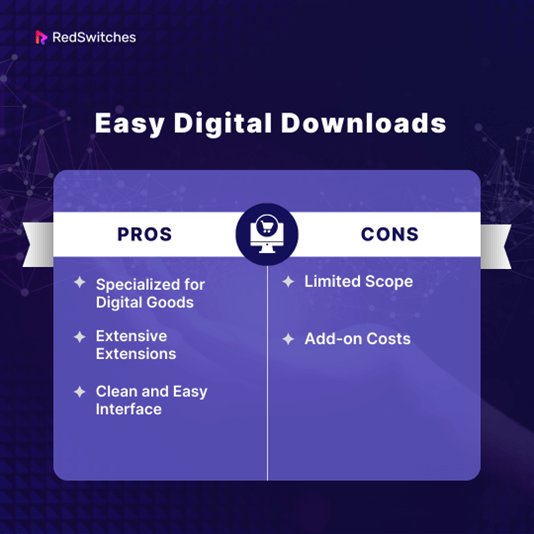 Easy Digital Downloads pros and cons