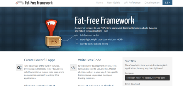 Fat-Free Framework php framework