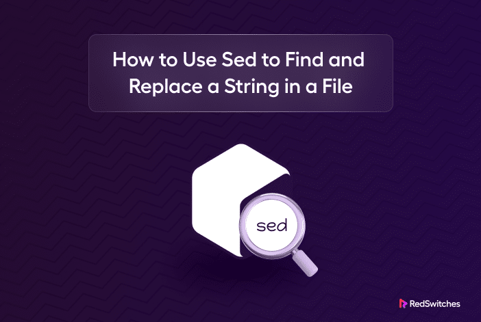 Use sed to Find and Replace a String