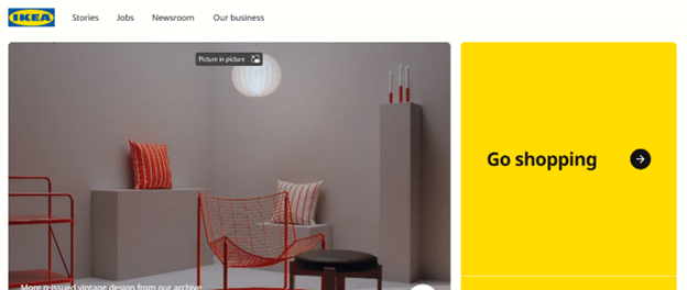 IKEA best ecommerce website